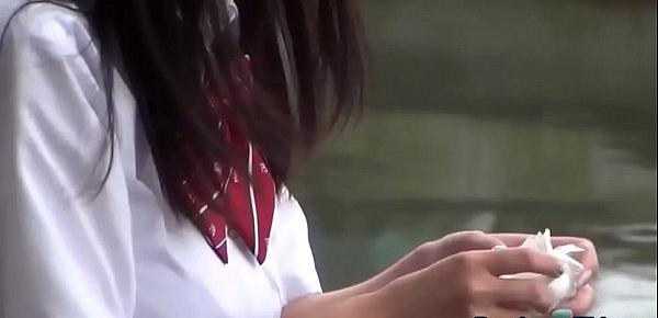  Japanese teen sluts urinating